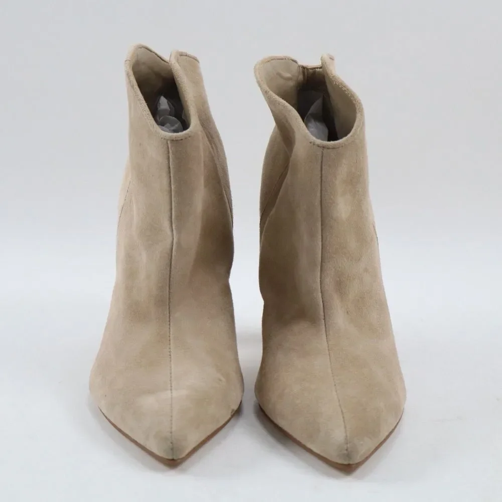 🔥Marc Fisher Masina Suede Ankle Boots, Medium Natural 5US MSRP$199 SHIPS TODAY - Picture 3 of 10